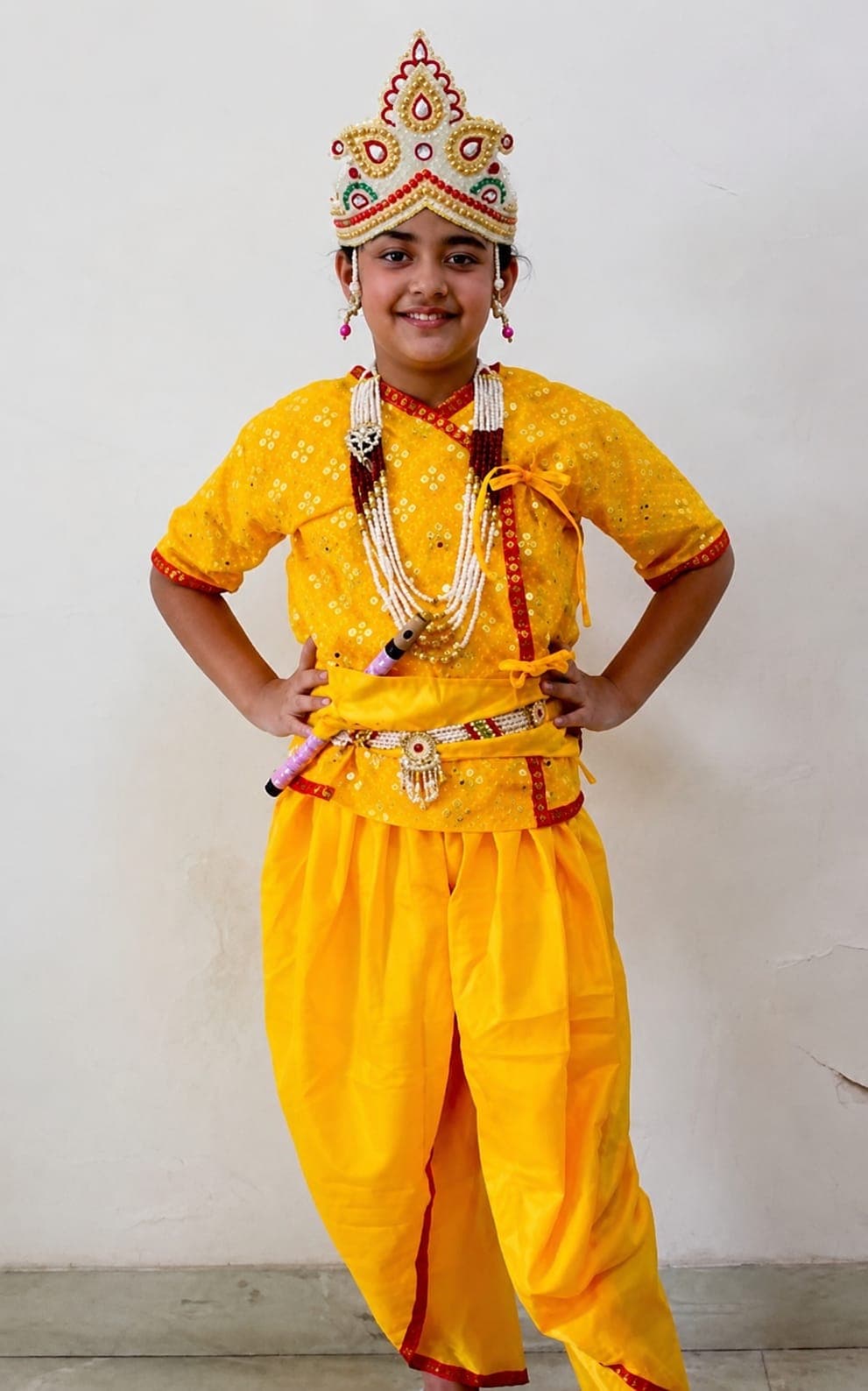Krishna mirror dress image 1