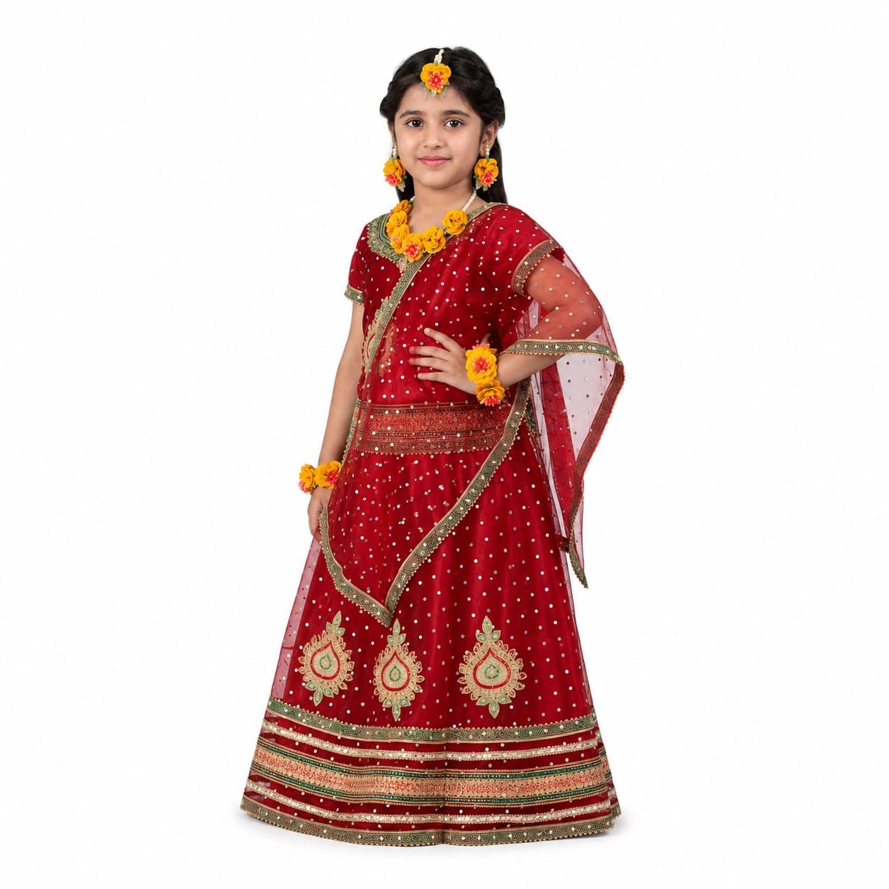 Radha lehenga dress image 2