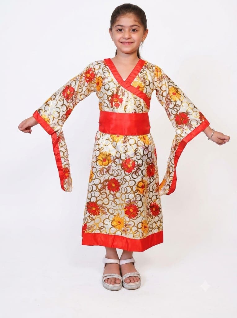 Japanese kimono dress image 4