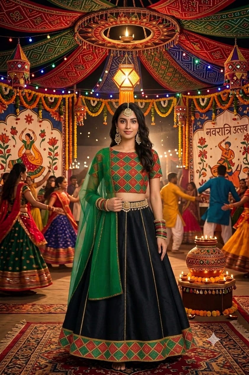 Designer Lehnga dress image 1