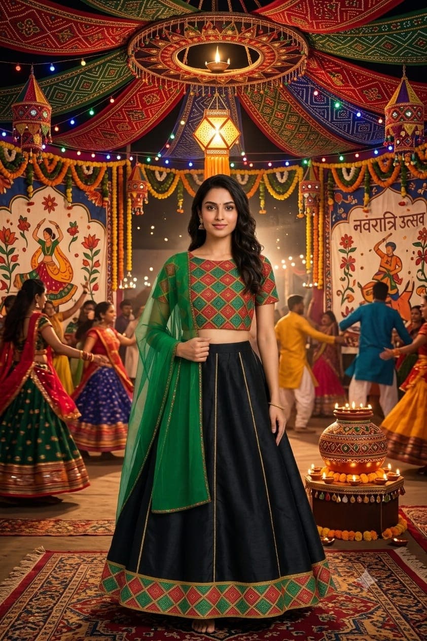 Designer Lehnga dress image 3