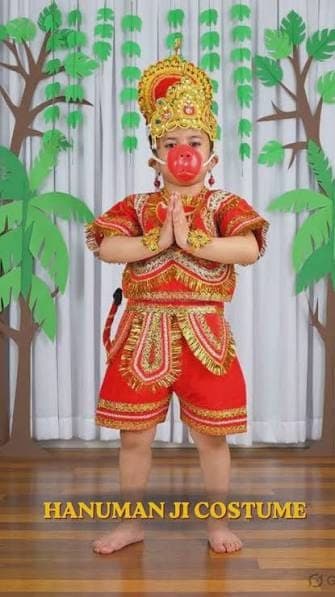 Hanuman ji dress image 1