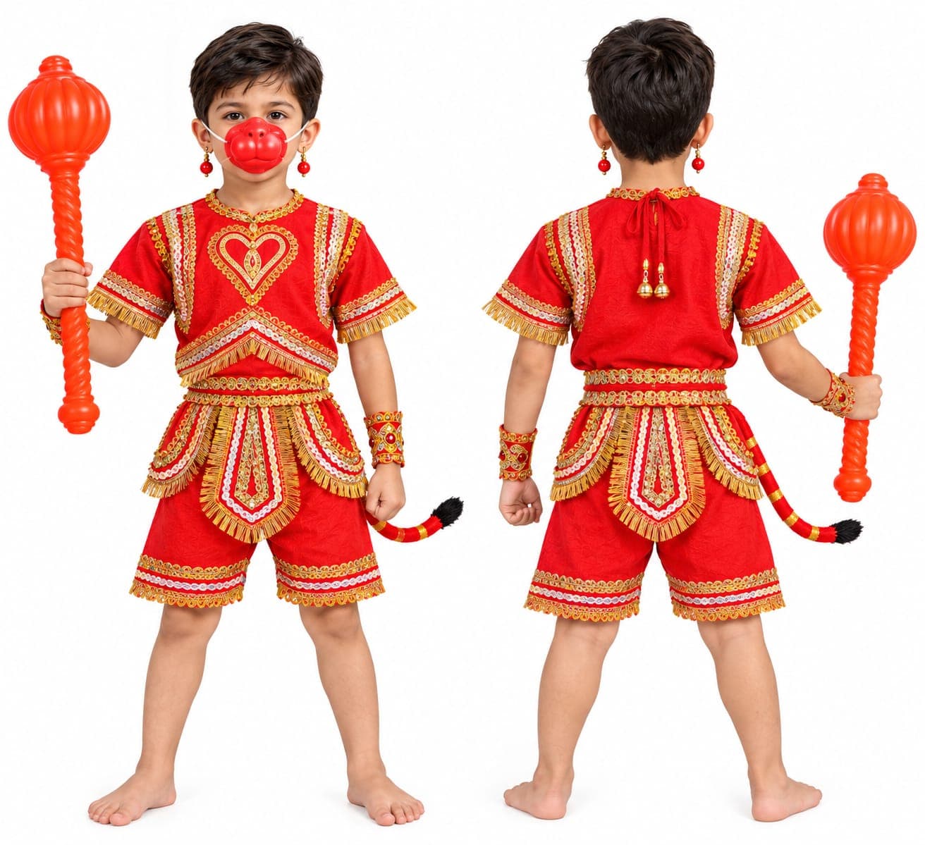 Hanuman ji dress image 2