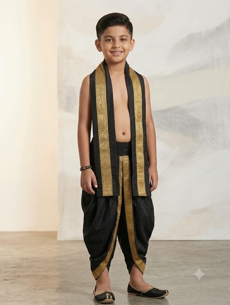 Dhoti patka dress image 1
