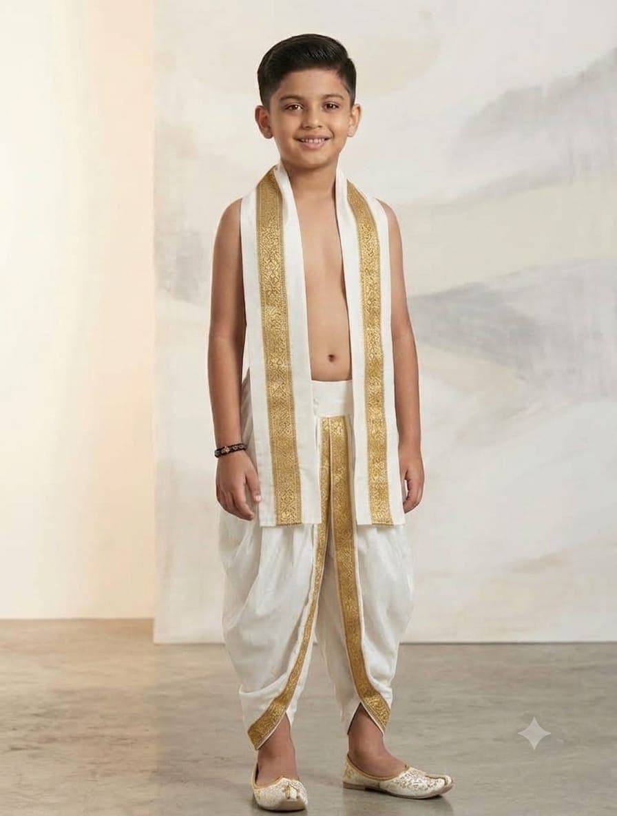 Dhoti patka dress image 1