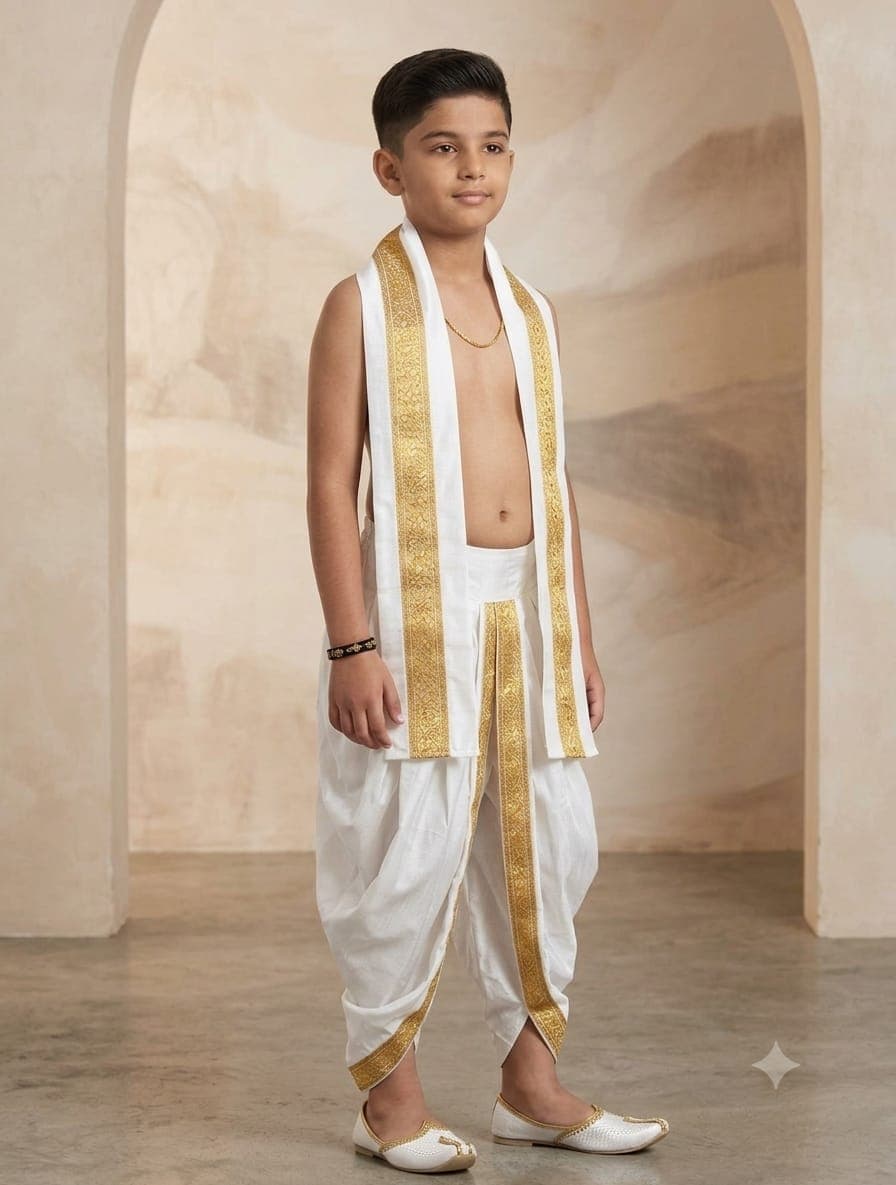 Dhoti patka dress image 2