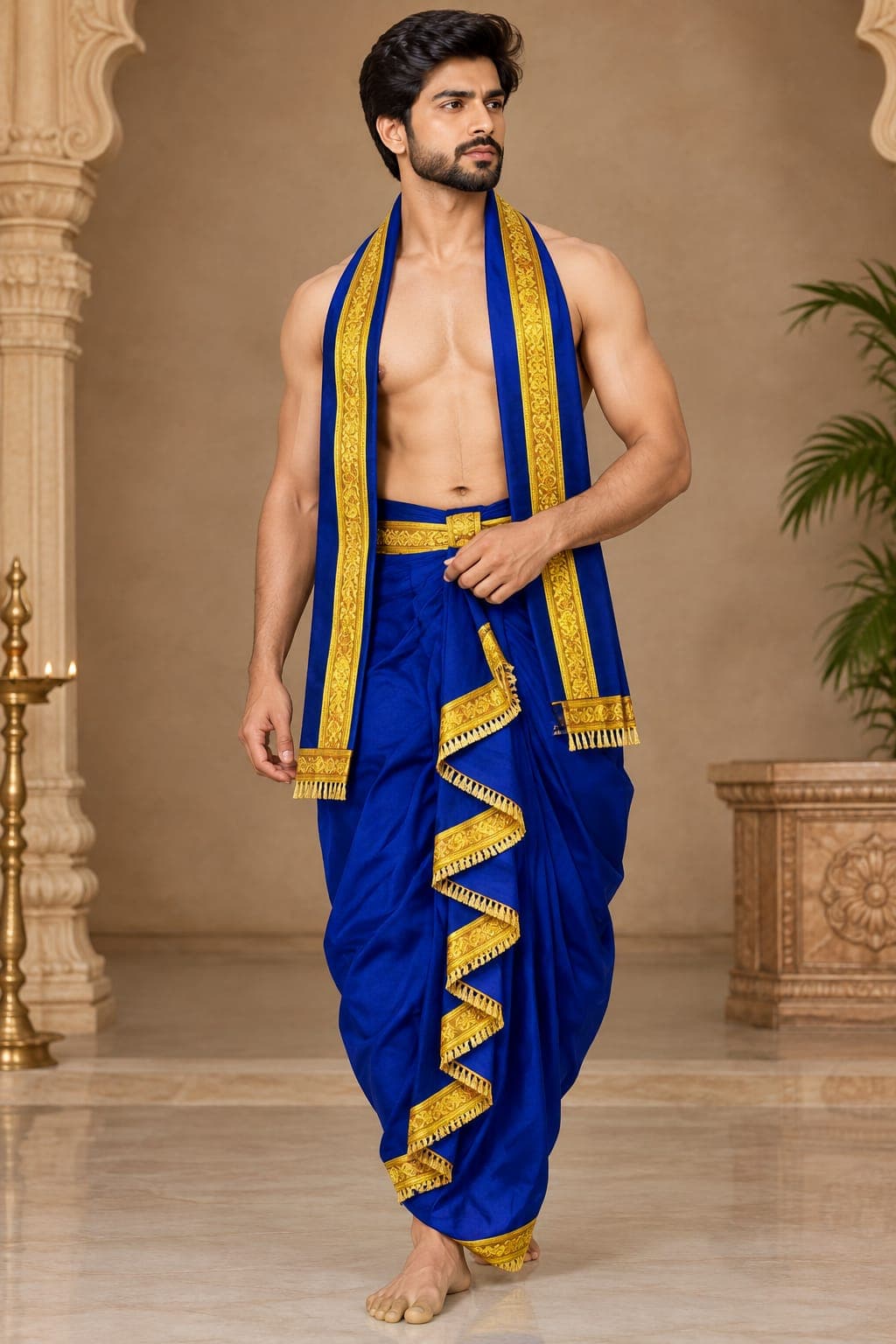 Dhoti patka dress image 3