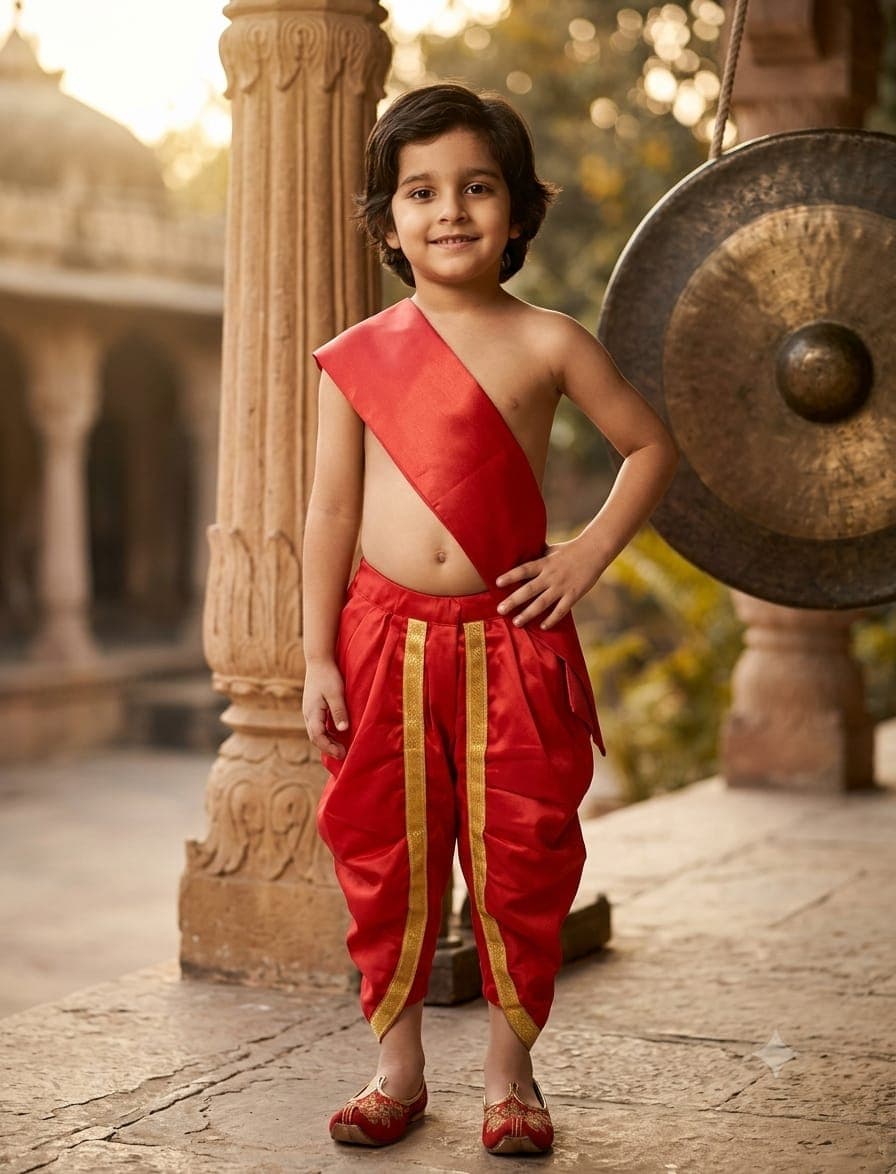 Dhoti patka dress image 1