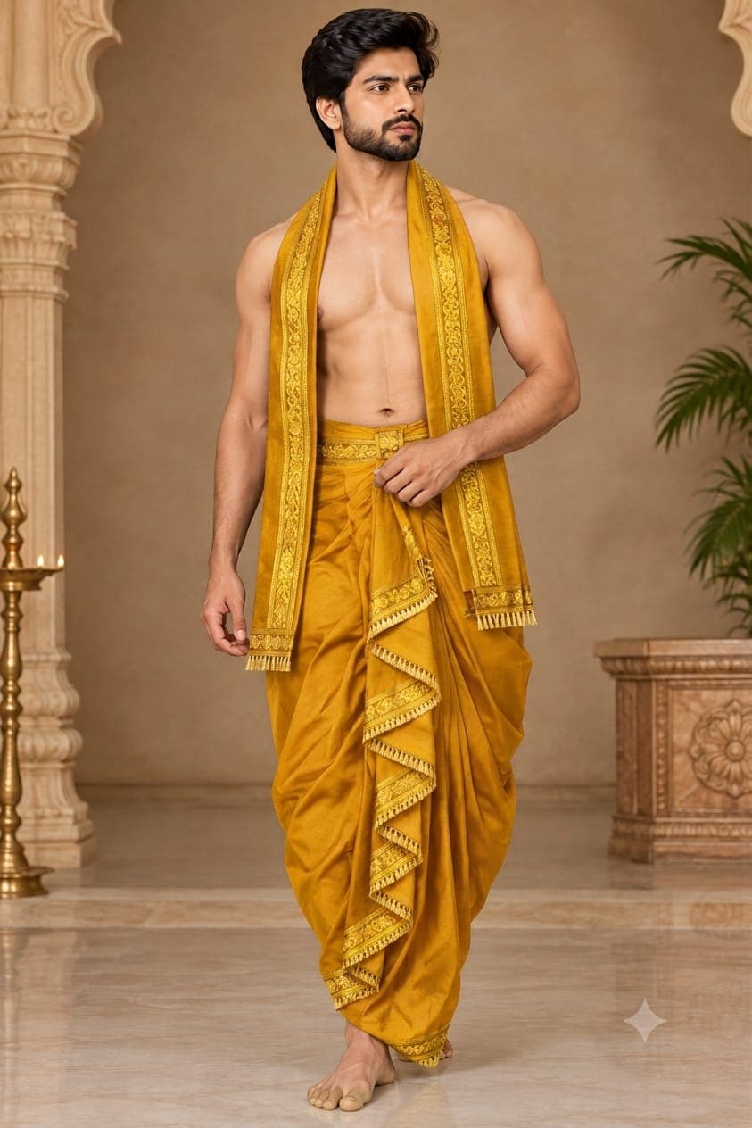 Dhoti patka dress image 3