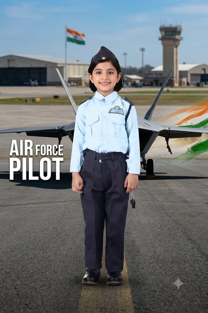Airforce pilot dress image 1