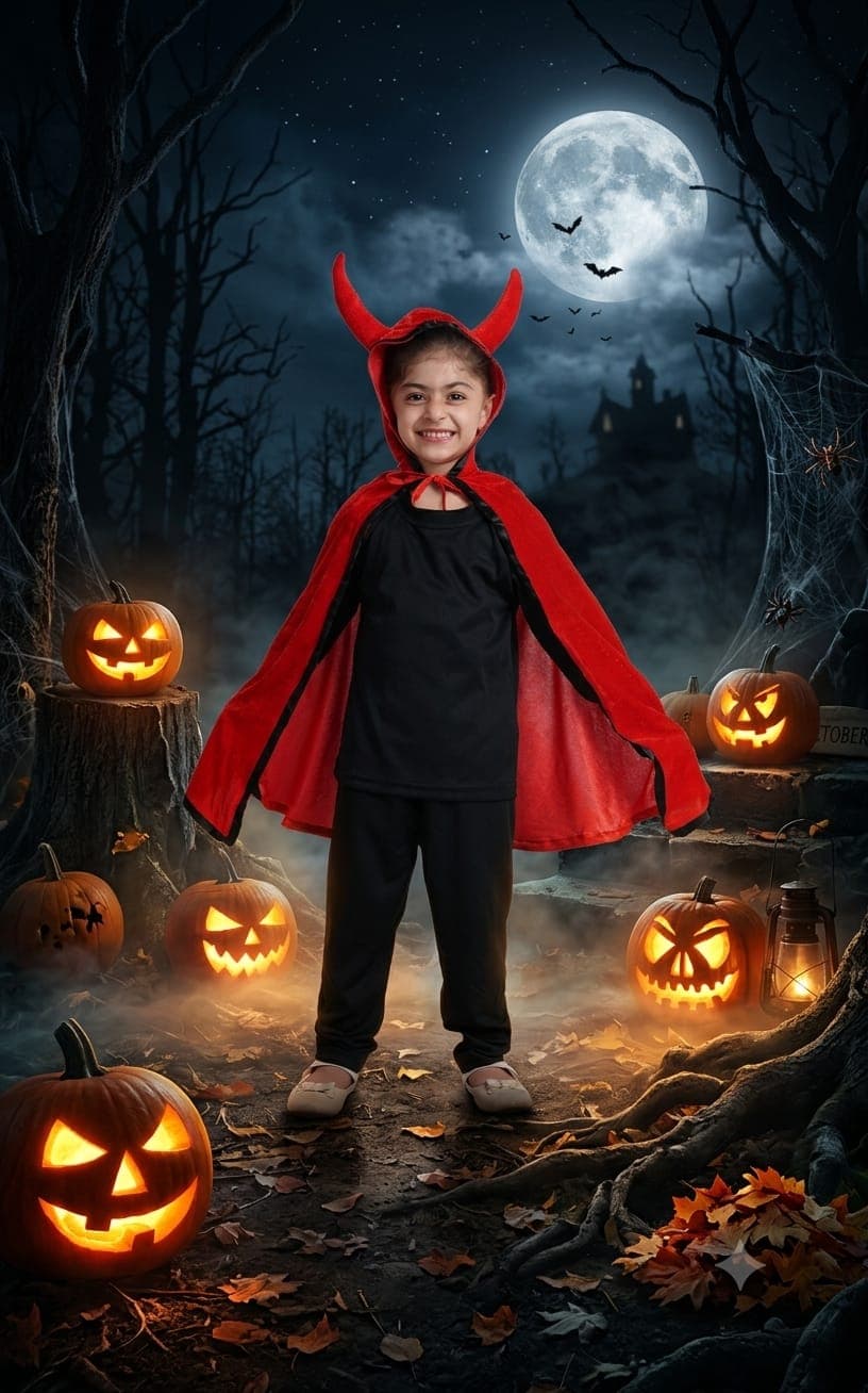 Vampire with robe dress image 2