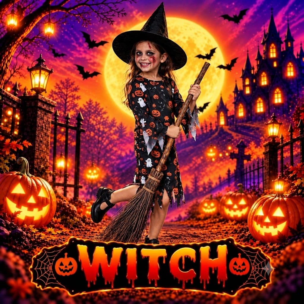 Wizard witch dress image 1