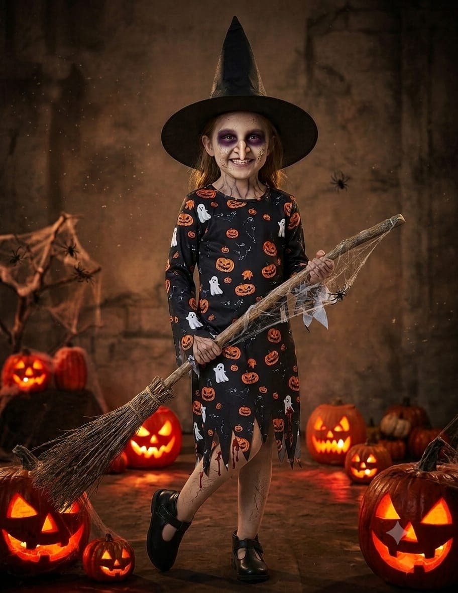 Wizard witch dress image 3